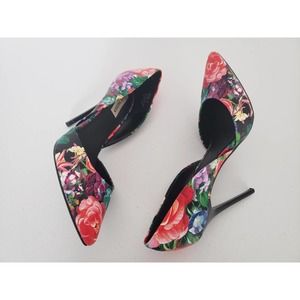 Steve Madden Women Floral Vincible Hight Heel Size 11 Stilettos Shoes